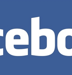 Facebook corporate logo.