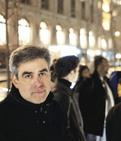 A photo of Jonathan Haidt at Occupy Wall Street